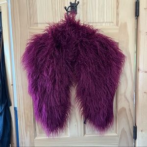 & Other Stories faux fur scarf